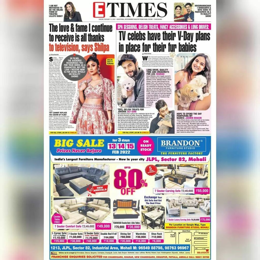 Are you missing ETimes' print edition? Log on to epaper.timesofindia.com to read.....
#lilletedubey #krishnamacharisrikkant #sharadmalhotra #alygoni #jasminbhasin #shilpashettykundra instagr.am/p/CZ53saWpPkm/
