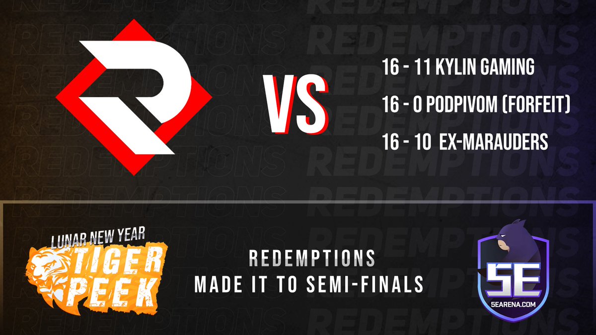 Redemptions CSGO tweet media