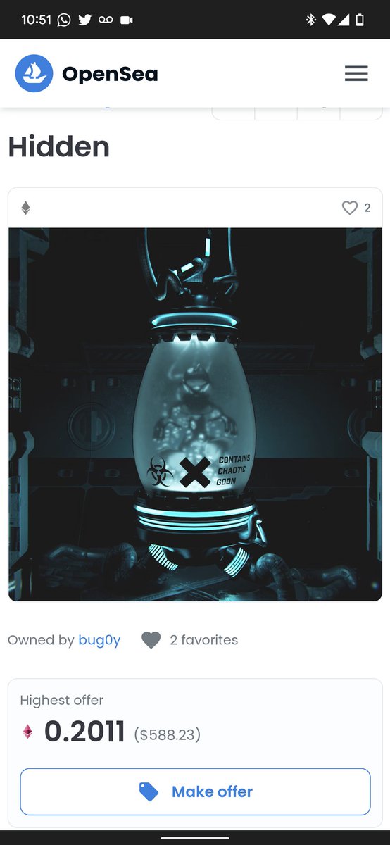 bug0yx's tweet photo. @GooniezNFT never been listed https://t.co/HFK5eKGUbZ