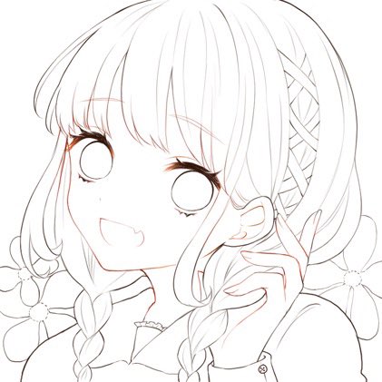 フリー線画塗った Twitter Search Twitter
