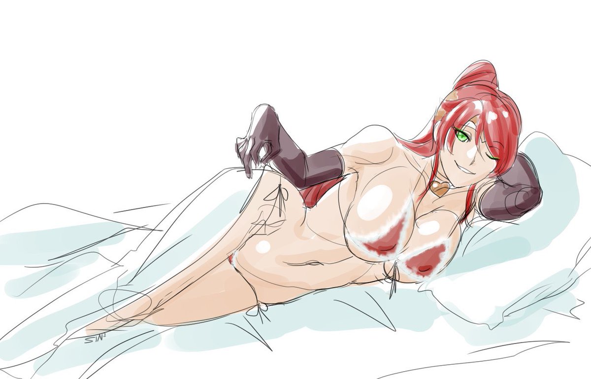 Valentine’s Day is around the corner, and Pyrrha has presented herself as your gift.

Will you 𝑫𝑬𝑴𝑶𝑳𝑰𝑺𝑯 her?~