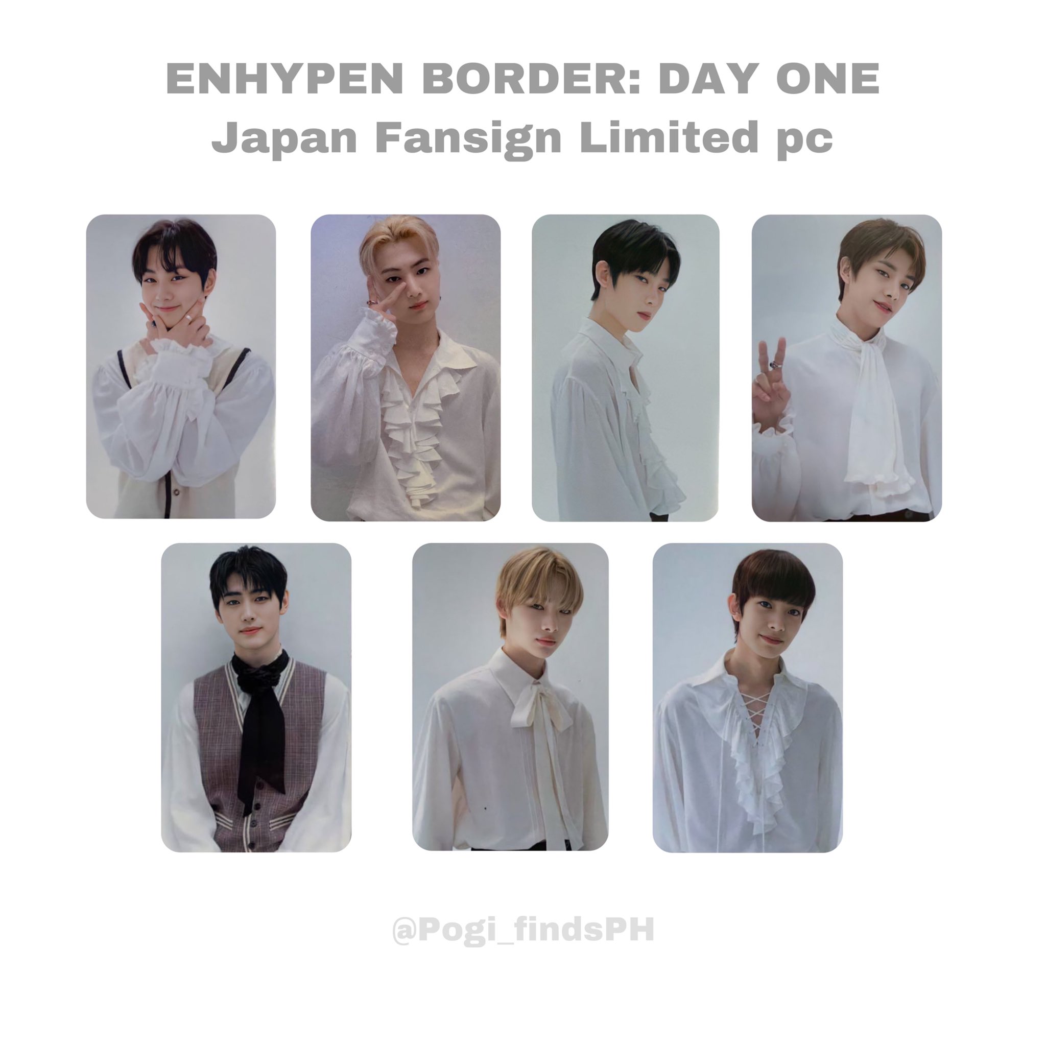 Enhypen border day one のシャツ 201101 ENHYPEN 'BORDER : DAY ONE