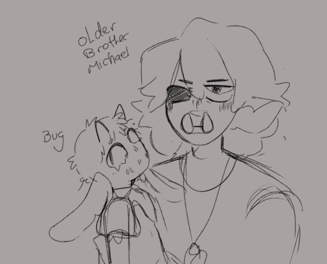 future _beloved adopt a new kid (real!)
big brother mike ! 