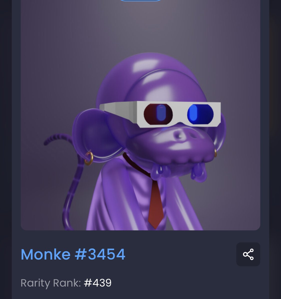 PoeticXBT's tweet photo. Well I finally aped into @MonkeRejects and found this rank #439 for only 12 sol 🤝 #solana #MonkeRejects https://t.co/bFJSTNKIrp