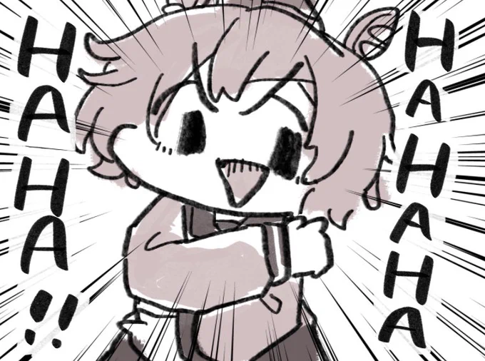 ちょっとフキダシに隠れちゃったのでオペラオーだけ抽出。 https://t.co/fREOfK61Rp 