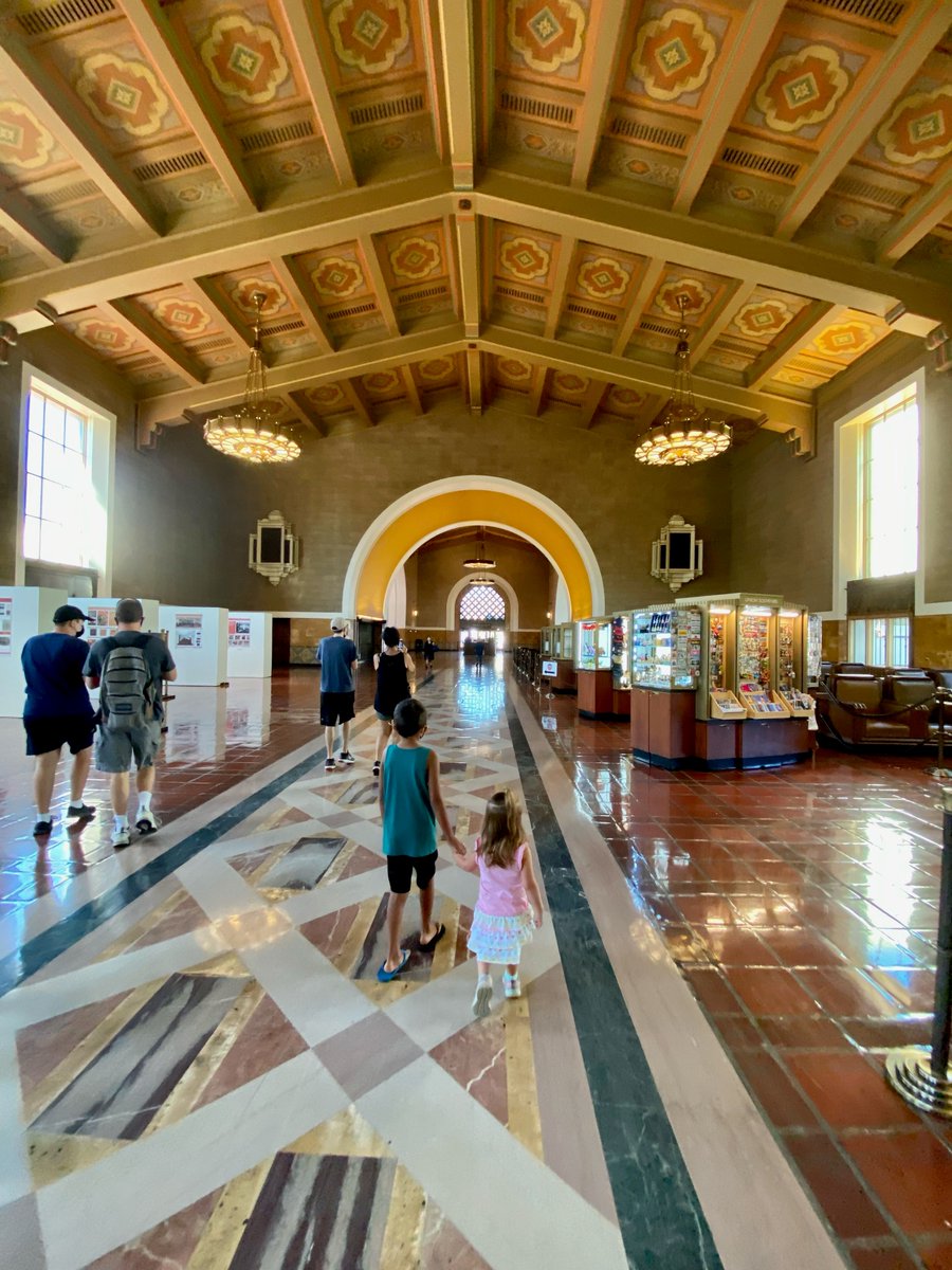 Our central hub and its glorious architecture, @unionstationla... 📸: Stacy B #takethetrain #SoCalExplorer
