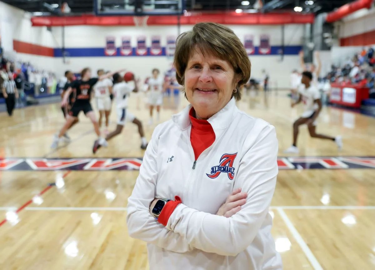 "She is one of a kind. The best AD I have ever worked for, hands down."
In her more than three decades at Albemarle High School, Deb Tyson, who plans to retire at the end of the school year, has helped build a model high school athletic department. bit.ly/3gJlXRO