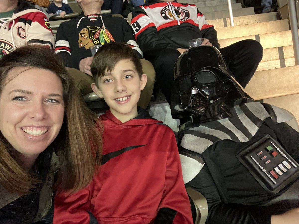 KBruna100's tweet photo. Enjoying a great game! Darth is keeping us in check! #indyfuel #starwarsnight https://t.co/5xo1r7c4Fy