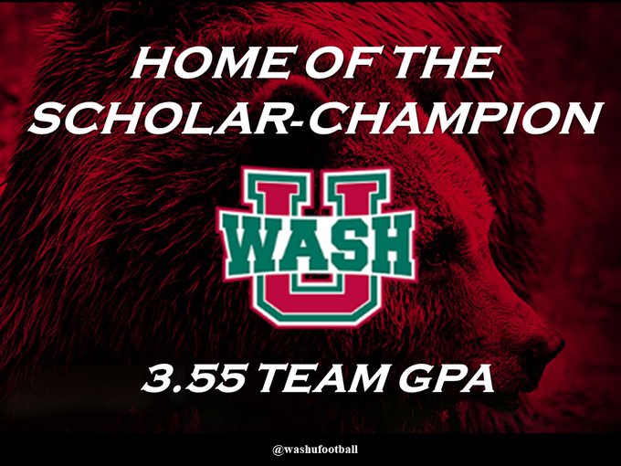 Larry Kindbom (@kindboml) on Twitter photo For the <a href="/washubears/">WashU Bears</a> <a href="/washufootball/">WashU Football</a> team, pursuit of excellence is the focus - on the field and in the classroom! <a href="/CoachAaronKeen/">Aaron Keen</a>, a <a href="/WUSTLalumni/">Washington U. Alumni</a> himself, was an NCAA Postgraduate Scholar -he lived it, now leads it & our players pursue it! Championships with a world-class degree. For the <a href="/washubears/">WashU Bears</a> <a href="/washufootball/">WashU Football</a> team, pursuit of excellence is the focus - on the field and in the classroom! <a href="/CoachAaronKeen/">Aaron Keen</a>, a <a href="/WUSTLalumni/">Washington U. Alumni</a> himself, was an NCAA Postgraduate Scholar -he lived it, now leads it & our players pursue it! Championships with a world-class degree.