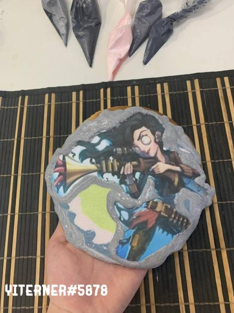 Tochhka_'s tweet photo. @ClementinesGame I want to show you my fan art. 3 art made on cookies https://t.co/mjo65BMMiL