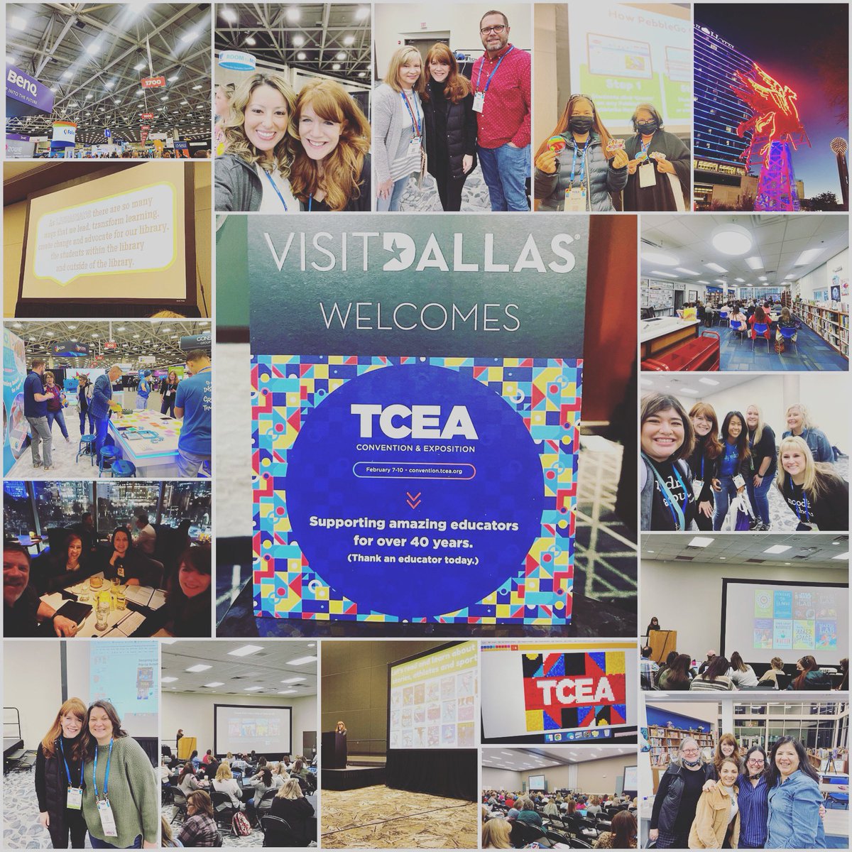 shannonmmiller's tweet image. What a special week at @TCEA in Dallas. We learned, collaborated, shared &amp;amp; dreamed upideas together. My heart is full with friendship &amp;amp; love. 

Thank you #TCEA22 @MeaghanRhame &amp;amp; so many wonderful librarians, educators and creators. 

I can’t wait to see you at #TCEA23 ❤️🤠