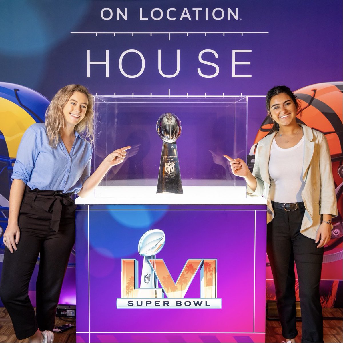 onlocationexp's tweet photo. We’ve got the #Lombardi everywhere! Check it out at the #OnLocation House 📸 @NFL https://t.co/C65jKTtZkP