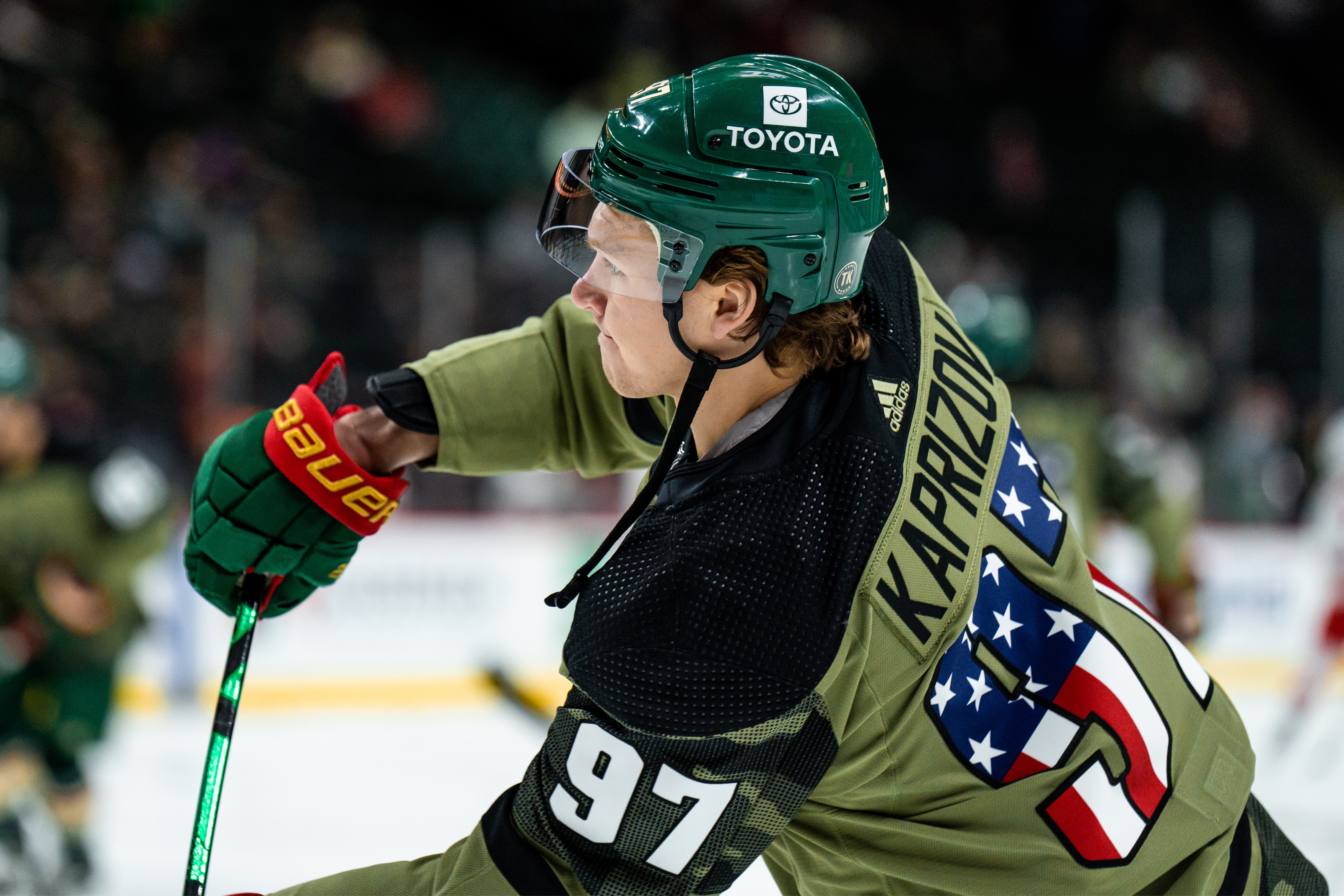 United Heroes League on X: Head over to the @mnwild website and place your  bid on an official camouflage warm up jersey from Military Appreciation  Night. Proceeds benefit United Heroes League and