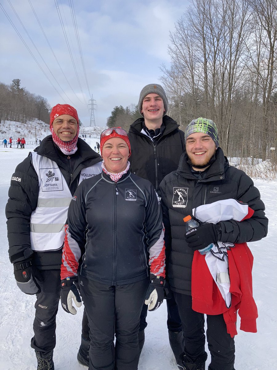 HStrickland_ski's tweet photo. @arrowheadnordic coaches and athletes first time at Eastern Canadian Championships. #proudcoaches #nordicskiing https://t.co/3naNJsrb3G