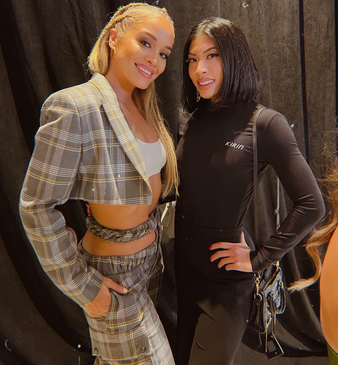 IvanaWin's tweet photo. Meeting this angel of a human was def one of my highlights of @SI_Swimsuit #theswimfluencenetwork event! @golden_barbie is the ultimate boss babe 🙌😍😍 #siswimsearch2022 https://t.co/wc2wSpSOR7