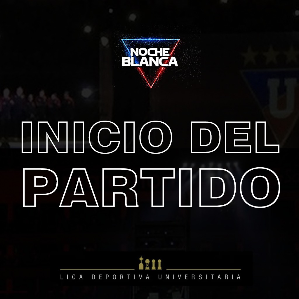 ¡Arranca el partido!
🤝 #LDUvsAUC
#SuperClásico

#NocheBlanca2022 ⚪🔴