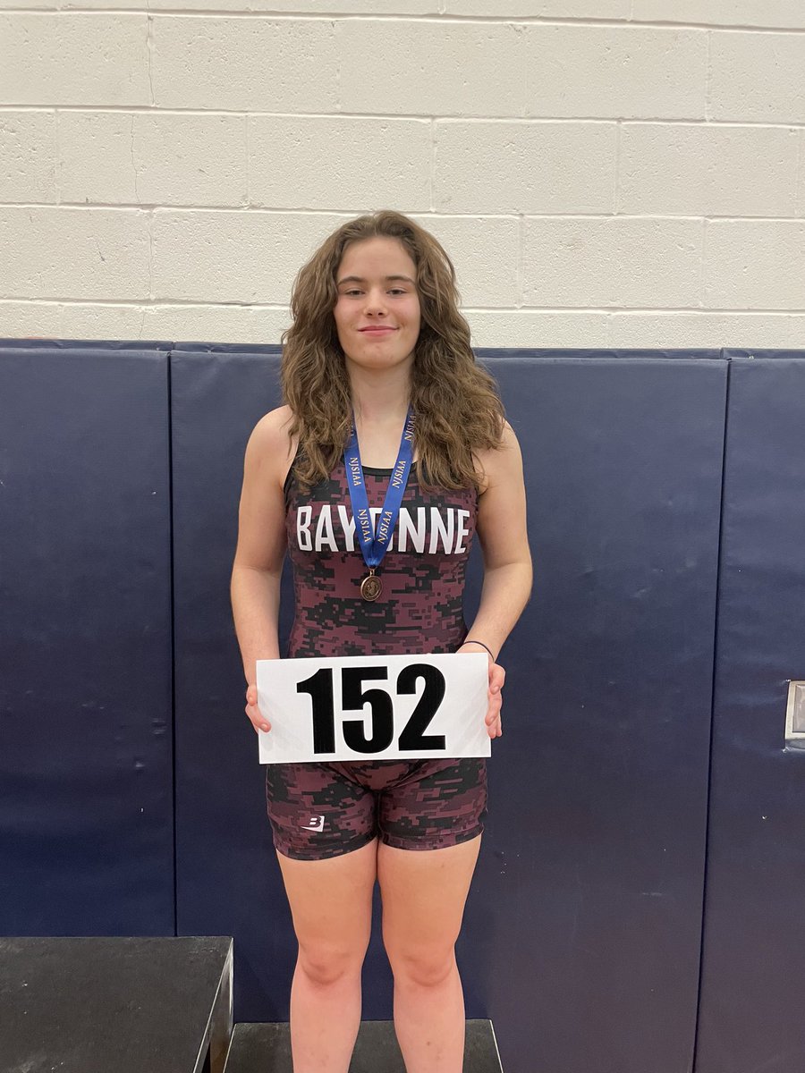 Congratulations to Gianna Puzycki and MacKenzie Finn on placing 4th at the North Regional Girls Wrestling  Tournament.  They will compete at the state tournament next weekend.  Also congratulations to Christiana Davis on placing fourth.