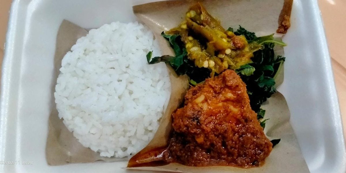 rizkiabadi's tweet photo. Monggo Warga Malang!!
Nasi padang paket hemat CUKUP 6ribu/box
Menu:
✨Nasi putih
✨Rendang Ayam
✨Daun Singkong
✨Sambel Ijo
Pesan banyak WA H-2
WA : 089668390465
via kurir dr Jl. Sumpil 1
#pasarmingguinfomalang
@infomalang https://t.co/dJrQbyTG7L