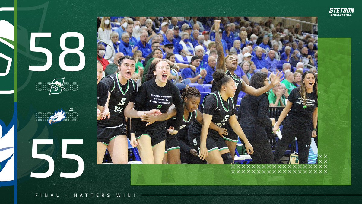 UPSET AT ALICO!

The Hatters knock off 20th-ranked FGCU 58-55 for their 7th win in a row! #LetsGoHatts