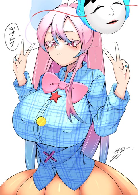 ダブルピースこころ

#東方Project  #秦こころ 