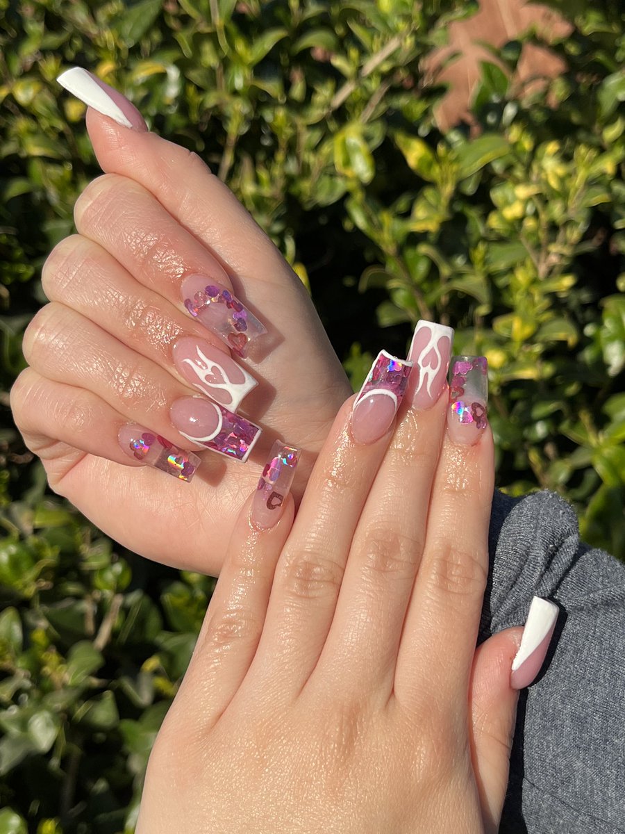 neidaa__'s tweet photo. Todays set ✨🥲💗 #559nails https://t.co/gvac1D5DVz