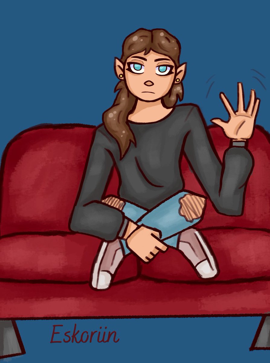 Eskoriin's tweet photo. PART TWO OF DRAWING THE MEMBERS OF #IgnotusSMP #ignotustwt @IgnotusSMP !!! Today's victim is @skylessnight25 :D I really had fun with this one.  #artwork #artmoots #artistsontwitter #art https://t.co/Qf7uYBaFAn