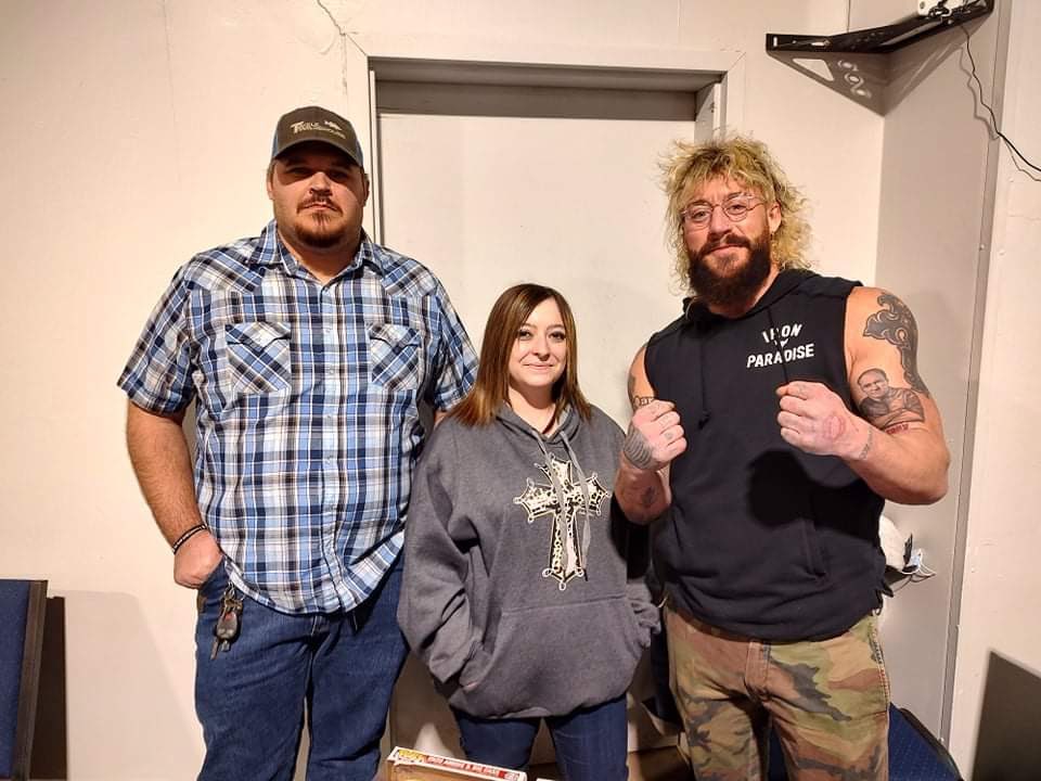 letmein8910's tweet photo. First one’s in line for @real1 #nZo at @FtcWrestling #myway https://t.co/tFOd6sY5qy