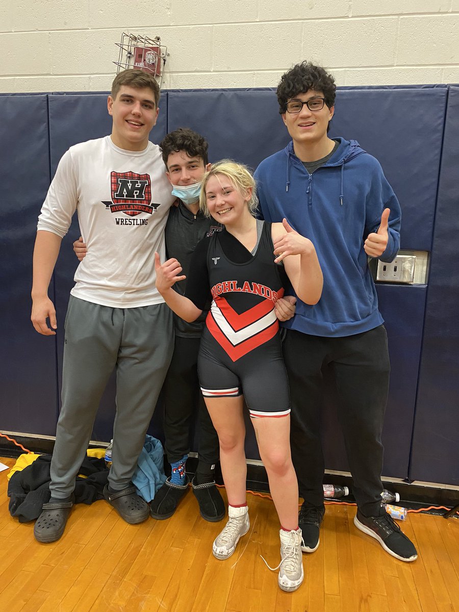 Nothing like celebrating with your teammates after you win your first Region Title! Way to go Amanda!! <a href="/NH_Athletics/">NH Athletics</a>