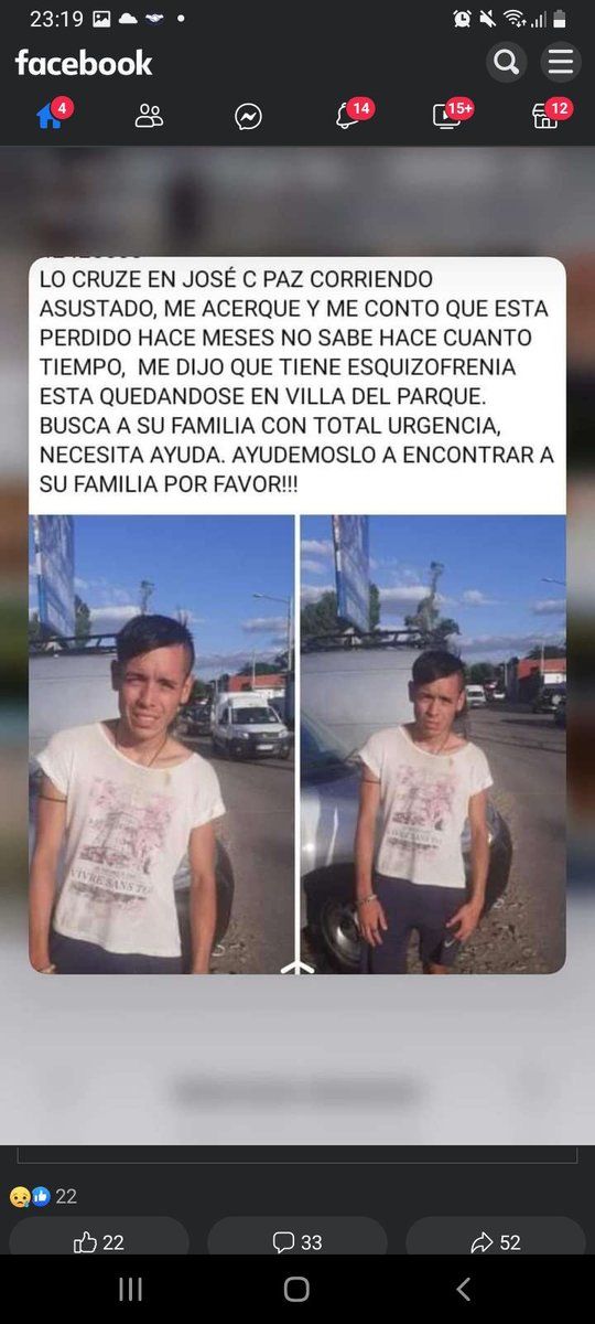 Ayudemos POR FAVOR ESTÁ PERDIDO ...