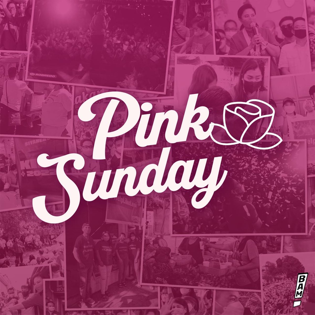 bamaquino's tweet photo. Maraming salamat sa lahat ng dumalo at tumindig para sa #PinkSunday! Makasisiguro tayo na ang suporta ninyo ay mapupunta sa mahusay at tapat na pamamahala. 

Trending tayo nationwide! Halina at magdiwang para sa mahusay Gobyernong Tapat, #AngatBuhayLahat! https://t.co/Bz3OFx0yex