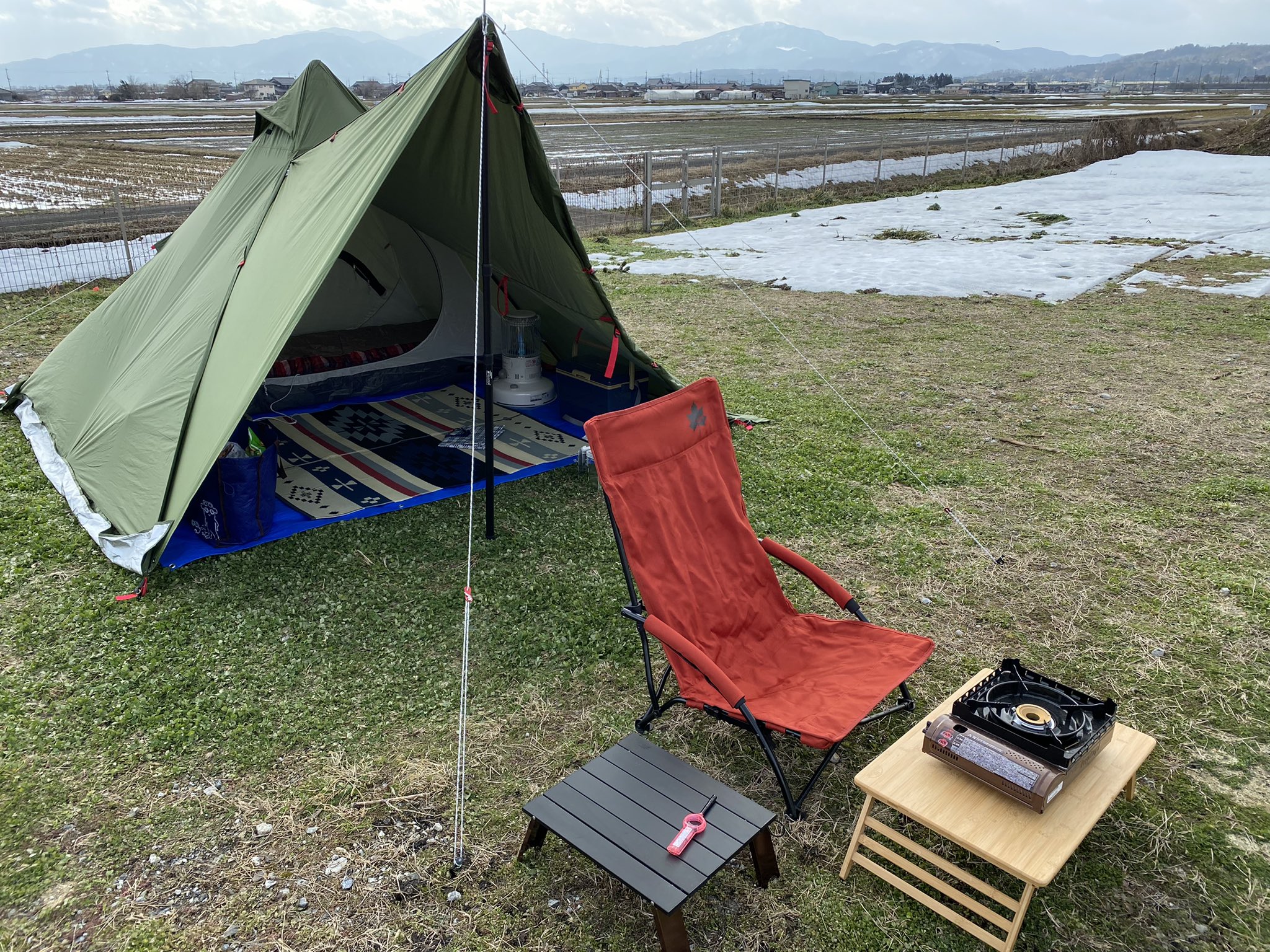 値下げ FIELDOOR フォークテント TC 280