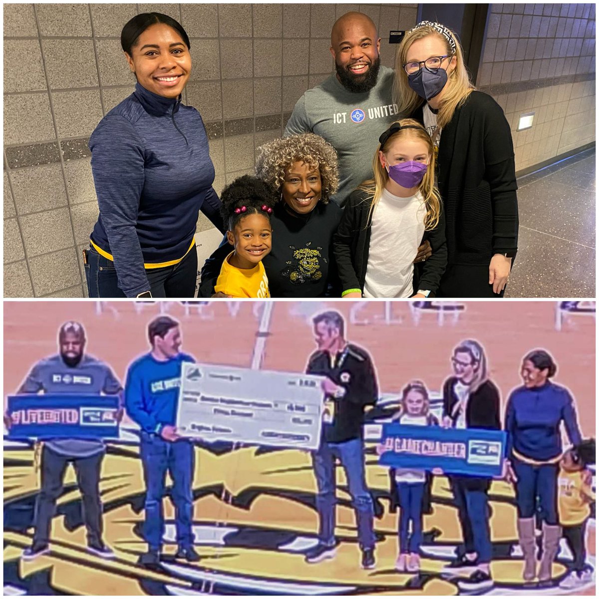 $15,000 given to this community from @CoachingforLit. And so far, an additional $17,685 raised by our community for our community. To the kids of @WichitaUSD259... This community believes in you. 

#Fight4Literacy 

@kansashealthorg 

@GoShockersMBB

#UnitedWeAllWin