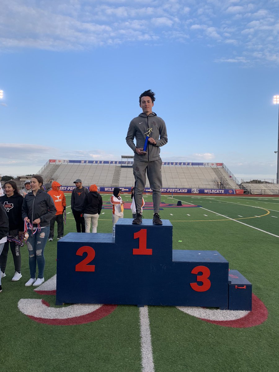 Zach Dewalt received the award of high point champion today.