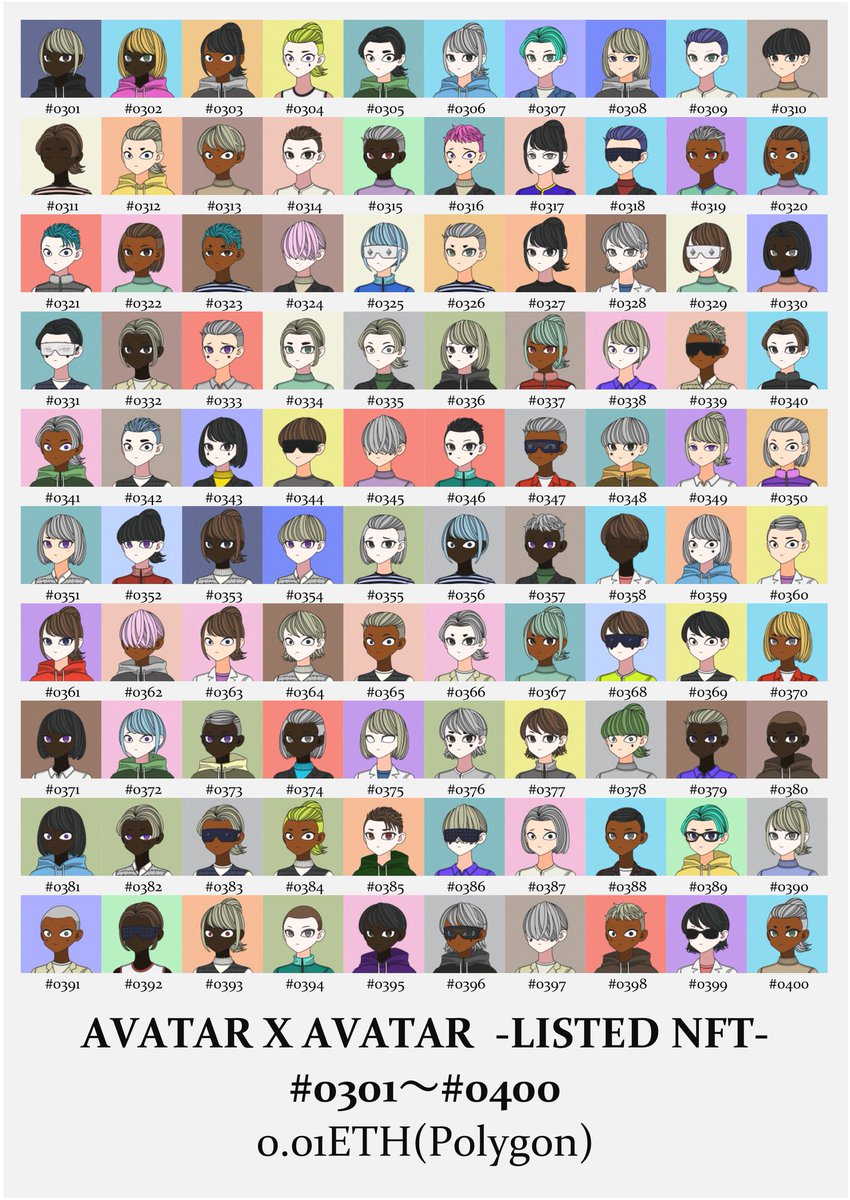 piyau_NFT's tweet photo. 【AVATAR X AVATAR #Giveaway】

このコレクションを知って貰いたいので抽選で20名様に🎁

✅@piyau_NFT をFollow
✅RT &amp; ❤️
✅希望NFTをリプ(任意)

〆2/18 23:59(JST)
よろしくお願いします🙇‍♂

https://t.co/h7bbULc23Z

#NFTGiveaway #NFTGiveaways

全部で1000点‼️

まずは#0001〜#0400😇😇😇 https://t.co/adFL2BPQe5