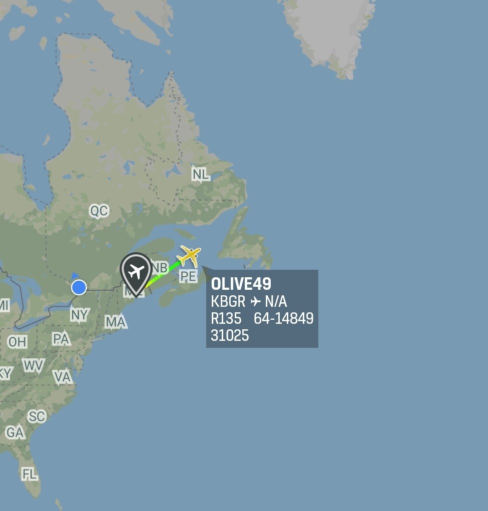 is_keelu's tweet photo. #OLIVE49 (RC-135U Combat Sent) 64-14849 https://t.co/4vWD42116I