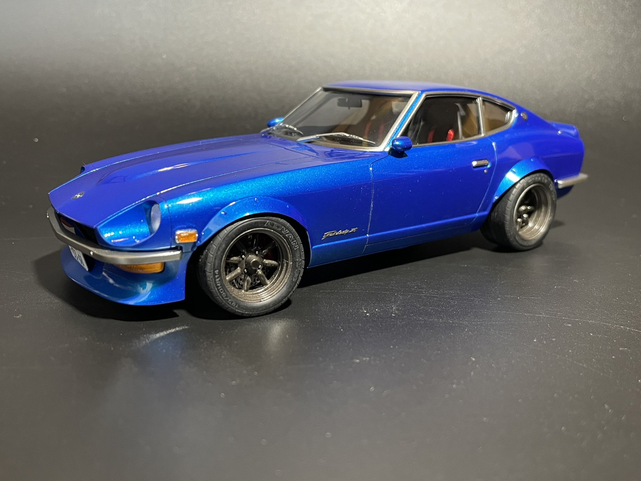 プラモ今日知ろう Cooly85 ありがとうございます ステアリングはキット標準ですね 見た目がダットサンコンペっぽい感じだったのでそのまま使いました どうせほとんど見えないし Twitter