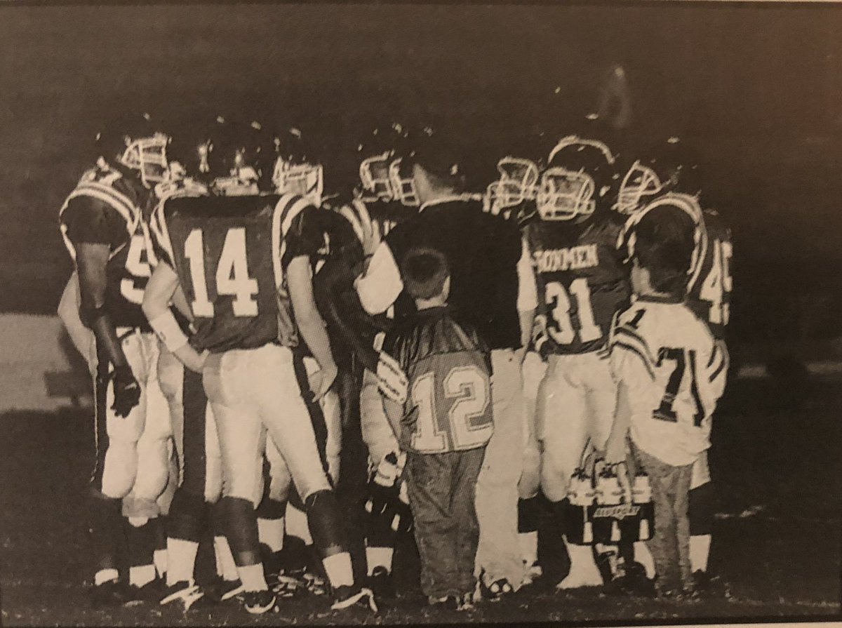 Scott_Perry67's tweet image. At Holt HS w my oldest @Ryan_Perry2 (#12) in the Fall of 2002.