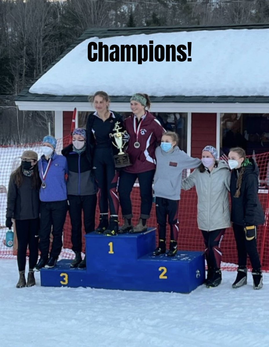 rsu_26's tweet photo. Orono High School's Nordic Team are the 2022 Mountain Valley Conference Champions!
#GoRiots! 
#RiotPride! https://t.co/cSW3SNLcDL