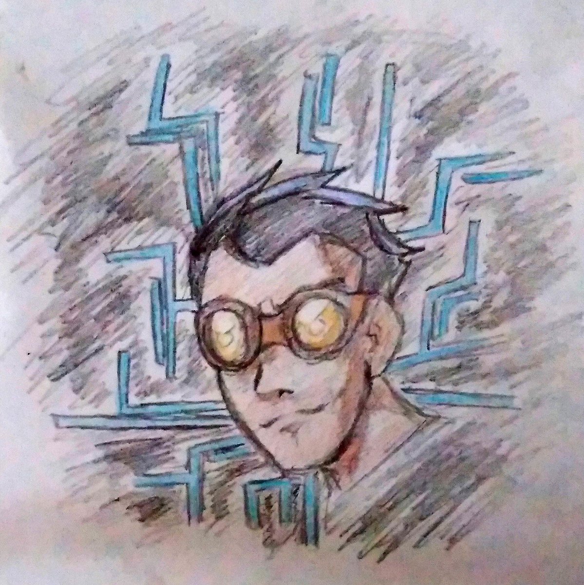 Pakeyoi2's tweet photo. I took the day to draw on paper and these were the result of some of the drawings

First time in YEARS painting a traditional drawing
Feels good

#GeneratorRex #GenRex #GeneratorRexFanart https://t.co/Bf8BlBeJSf
