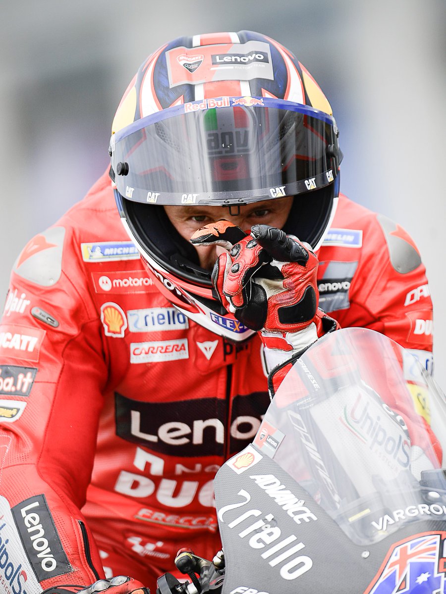 MotoGP's tweet photo. Mood when it's the last day of preseason testing and you get to throw down some fast laps later on 😈

#MandalikaTest https://t.co/lvfapufZaz