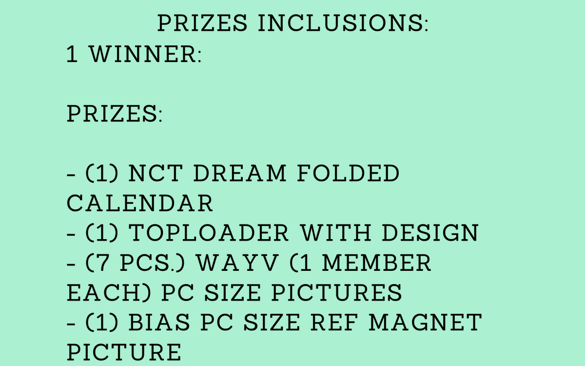 fullofhappyph's tweet photo. — NCT February Boys Giveaway from fohph! 🍃

💭 3 winners (this is free shipping)
💭 kindly read the mechanics attached
💭 read the whole thread for the prizes https://t.co/P8G1YCTEoc