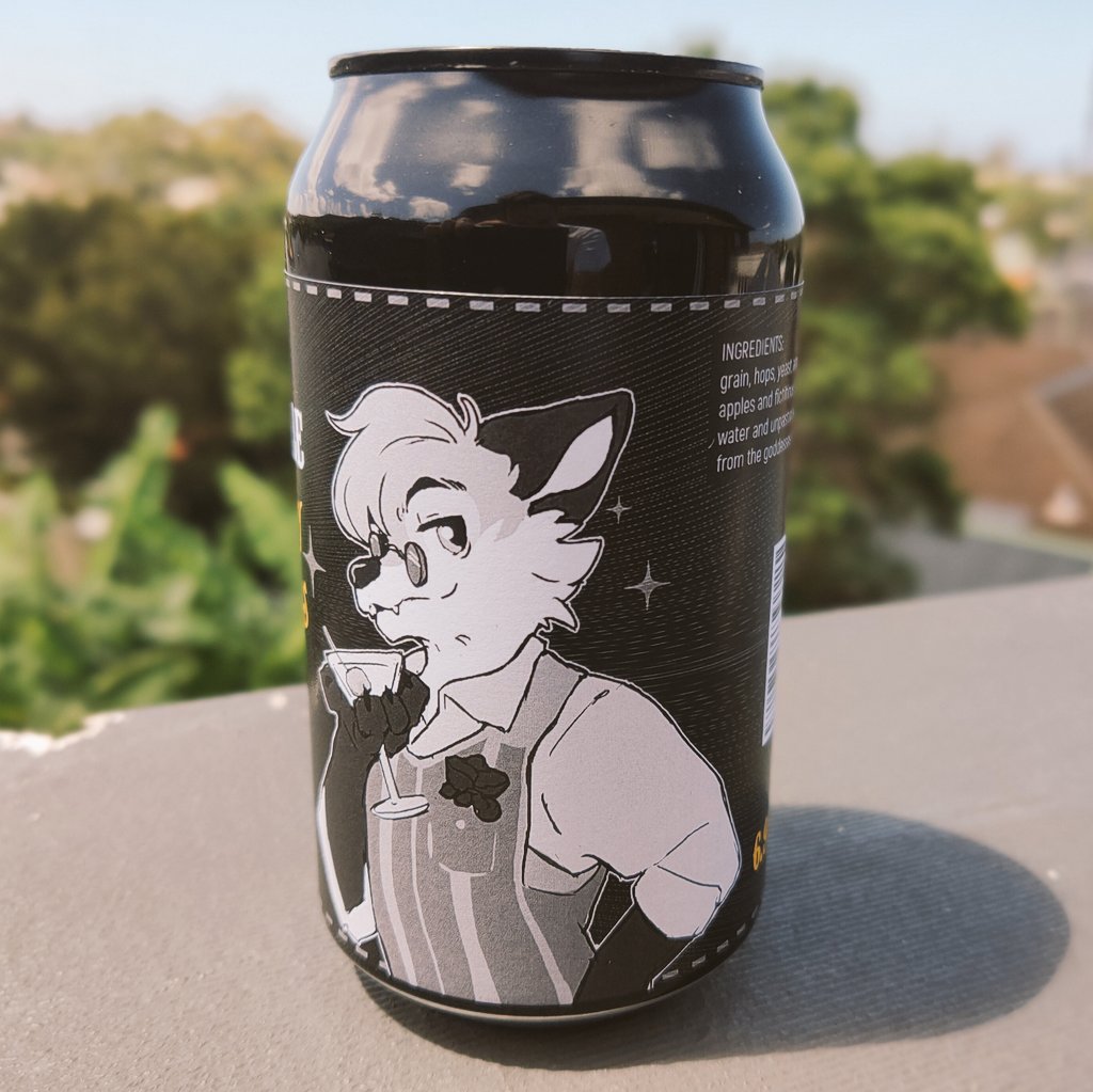 A fancy fox deserves a fancy beer!  Custom design for <a href="/Foxdale64/">Foxdale</a> drawn by <a href="/WalnutRoasted/">Squidinator</a> and made by me 😚