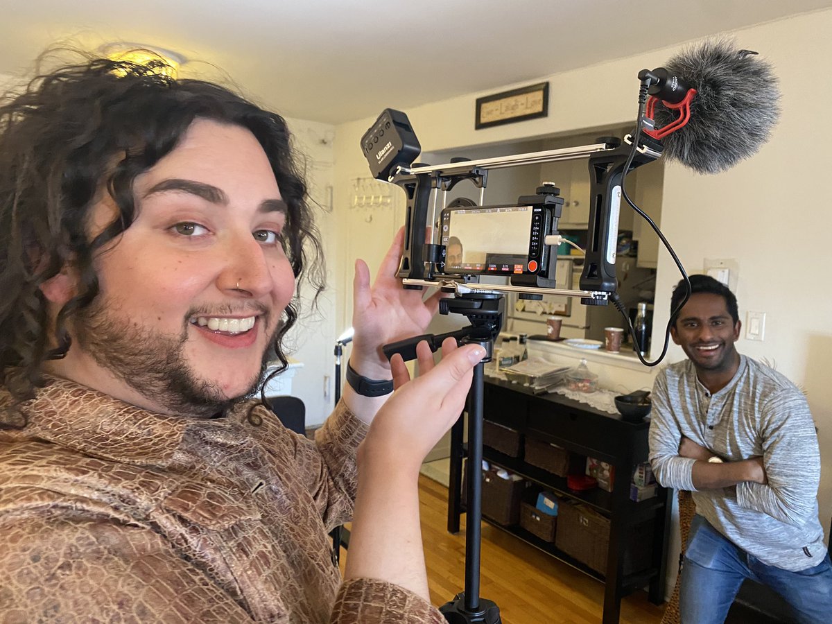 AidanM_Actor's tweet photo. I’m so happy I get to be part of this #Webseries!!! You have no clueee, the feeling I get creating this art with this amazing team of actors and friends is LIKE CRACK!!!!! #ILoveThisShit
.
.
.
#actor #actress #actorslife #newwebseries #nycactors #AbbottElementary #youtube https://t.co/P5jJsrWuyD