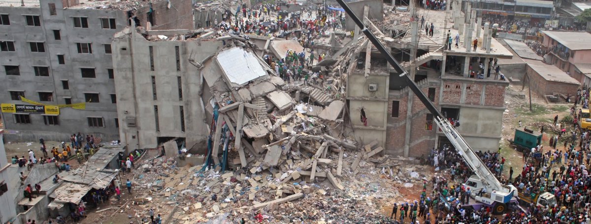 JizelleS2's tweet photo. The fact that I had no idea about Rana Plaza
breaks my heart because it was such a massive event that has such a lack of publication. Why do you guys think there was a lack of coverage on these incidents? #globalstudies150 https://t.co/17Om4eVh19