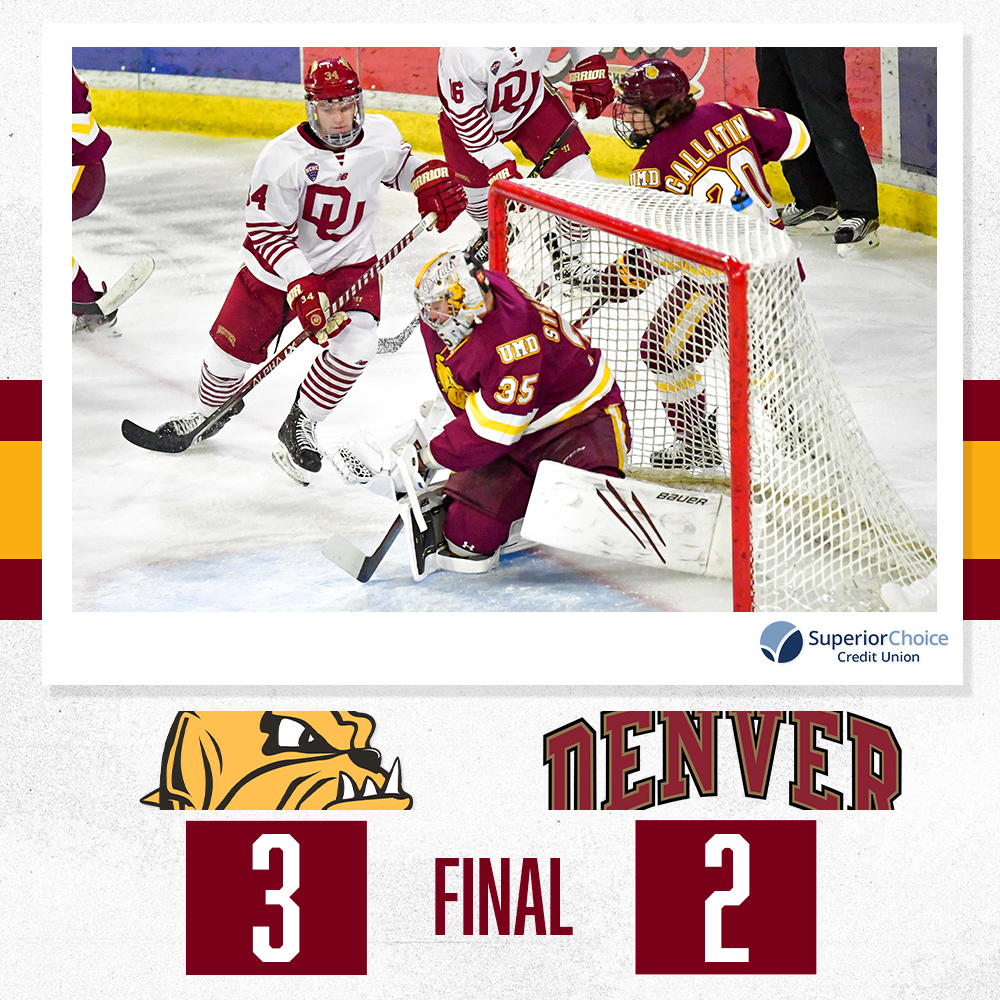 Welcome back, Zach. 

<a href="/UMDMensHockey/">UMD Men's Hockey</a> // <a href="/SuperiorChoice_/">Superior Choice CU</a>