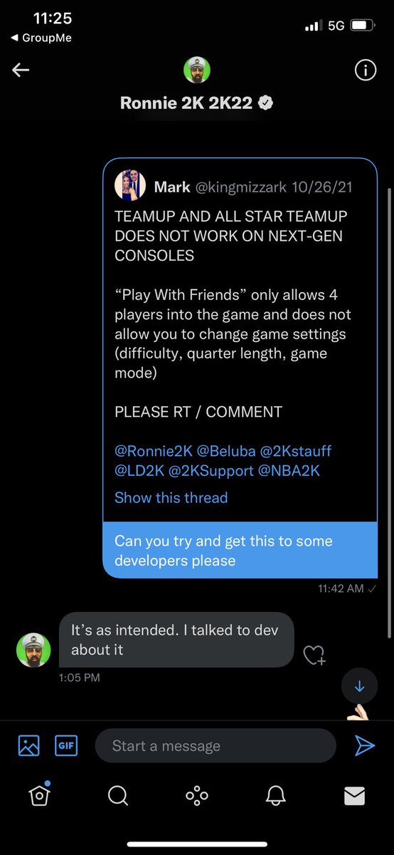 Kurupted2k's tweet photo. @OperationSports @ld2k @Ronnie2K @Beluba how in a nba game is the mode where u use actual nba teams not working , something that is as intended? Over 5 months from release are you trying to push people towards ur micro transaction driven modes this is unnaceptable @NBA  @NBA2K https://t.co/ZQwD4eCiiN