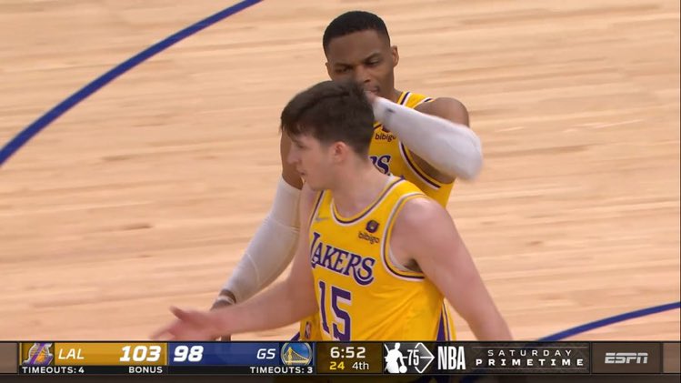 LakersLead's tweet image. RT IF AUSTIN REAVES SHOULD START