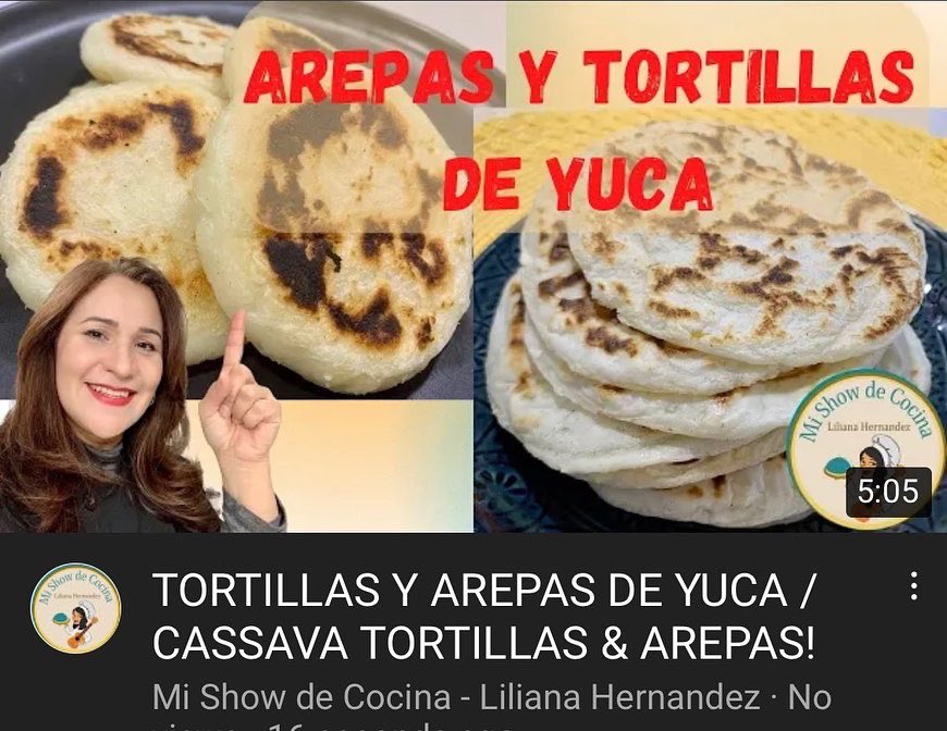 MiShowdeCocina's tweet photo. Cassava Tortillas &amp; Arepas! Delicious! #arepas #tortillas #yuca #cassava #notprocessedcarbs #healthyfood #easyrecipes https://t.co/WFa1VlSuqp