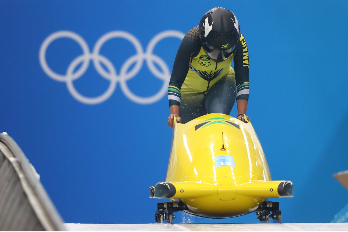 Olympics's tweet image. Obligatory Jamaican #Bobsleigh tweet 🇯🇲