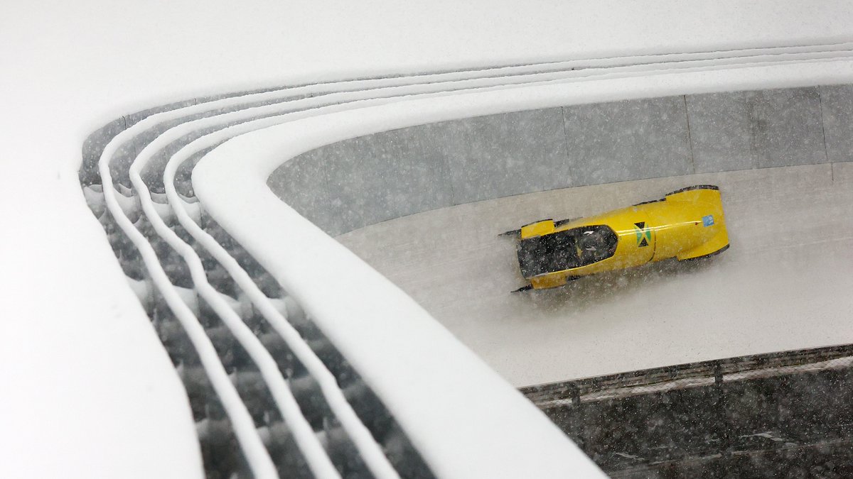 Olympics's tweet image. Obligatory Jamaican #Bobsleigh tweet 🇯🇲